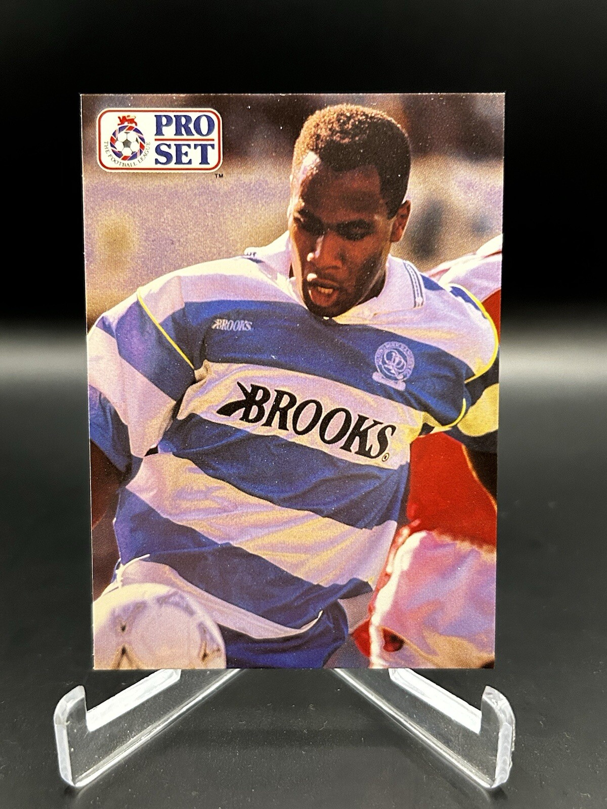 1991-92 Pro Set English League Les Ferdinand #92 Rookie RC QPR Premier League