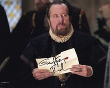 GEOFFREY RUSH signed autograph 20x25cm THE GOLDEN AGE in person autograph COA