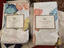 RARE NEW S/2 Pottery Barn Butterfly EURO sham