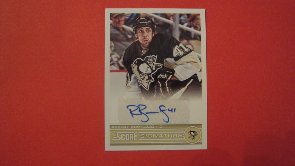 2013 14 Panini Score SS-JD Jeremy Duchesne autograph autograph - Image 3 of 4