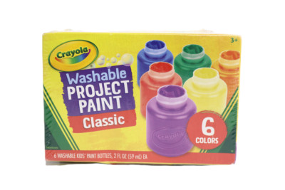 Crayola Washable Kids  Paint Set  6-Colors