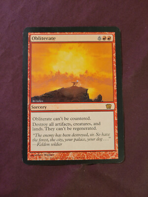 obliterate mtg card Yu-Gi-Oh! - 2025 Mega Pack For his family Obliterate (JA) - LaughingDragonMTG