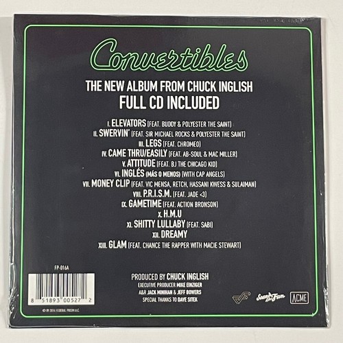 Chuck Inglish / Ab-Soul / Mac Miller Easily Vinyl Limited Pink 7" Record - Picture 2 of 2