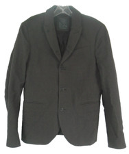 All Saints Spitalfields Wool Jacket Blazer Men's Size 36 Black