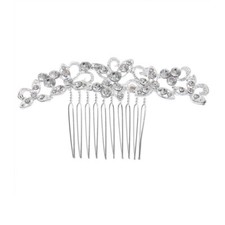 Bride Hair Comb Crystal Jewels for Women Female Birthday Gifts Pearl