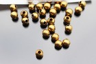 100 pcs/lot 3 Sizes Copper Beads Fly Tying Beads Weight Nymph Head Jig Materials