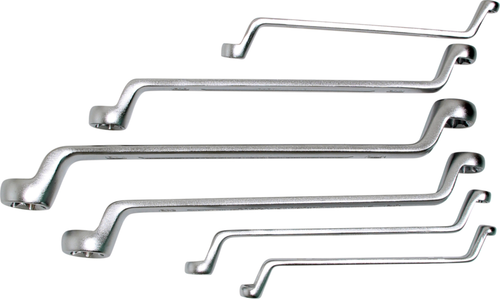 TORX-Ringschlüssel E6-E24 4 Tlg. Satz Doppel Ringschlüssel Schlüssel Poliert