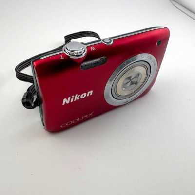 Mint w/Box] Nikon COOLPIX S2900 Red 20.1 MP Digital Camera from