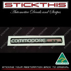 <!--F#f_0-->Holden VN Commodore GTS Dash Badge (New Zealand Export)<!--F/-->