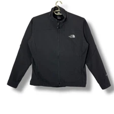 The North Face Apex Softshell Jacket Full Zip Lightweight Black Men's