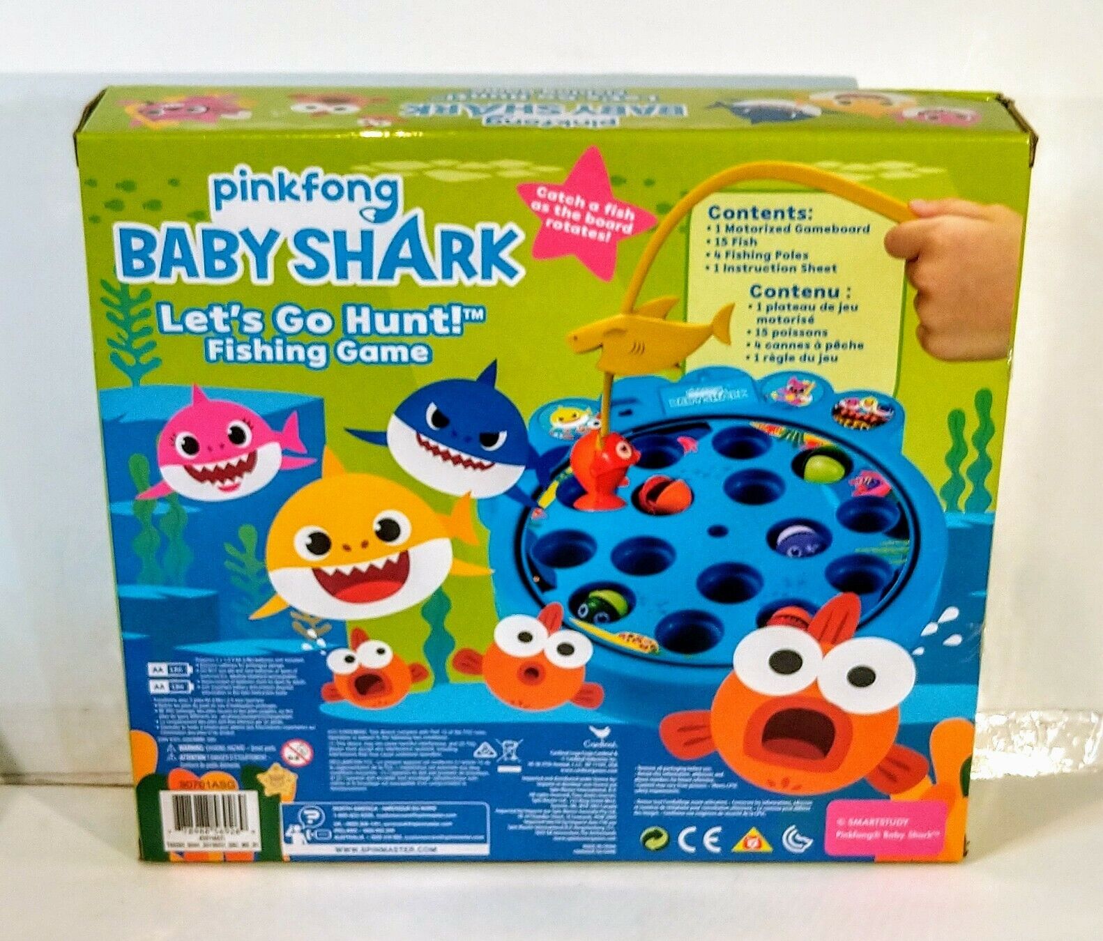 Cardinal Games Pinkfong Baby Shark Fishing Game and Memory Match Bundle