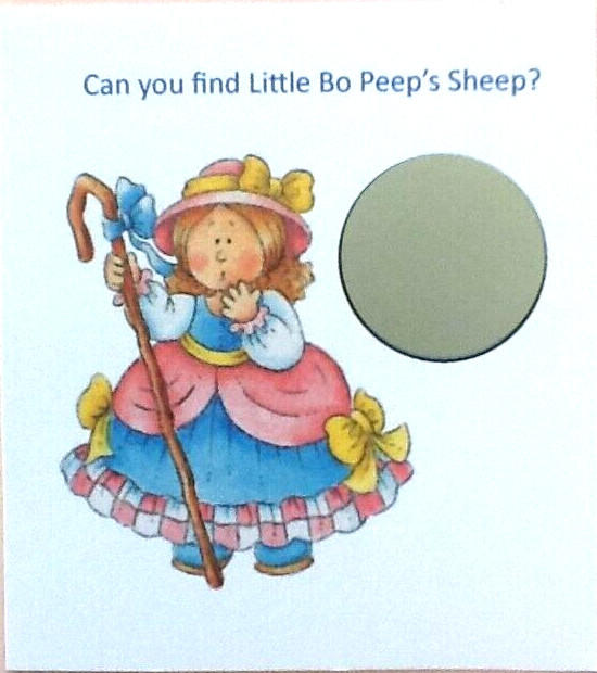 Baby Shower Scratch Off Game, Nursery Rhyme Game 20 Ct.
