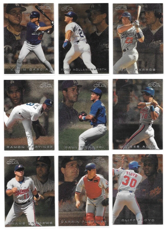 1996 Flair Baseball Trading Cards (Silver Lettering) Choose #s 251 - 400 / mb4 - Image 4 of 4