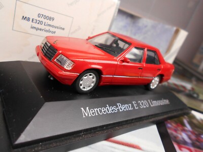 1/43 MERCEDES BENZ W124 SERIE 3 E320 BERLINE HERPA 070089 RARE | eBay