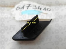 Fermo coperchio rivestimento paraurti anteriore sinistro Ford Fiesta XR2