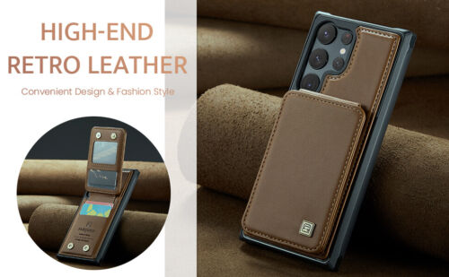 For Samsung Galaxy S23 Ultra S22 S21 Plus RFID Blocking Leather Wallet Card Case - Picture 58 of 79