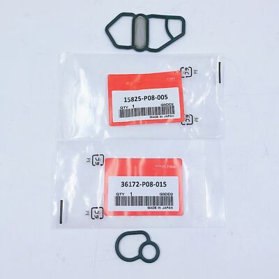 Upper & Lower VTEC Solenoid Gaskets FOR HONDA Si B16A2 GSR B18C1 Type R B18C5 DC