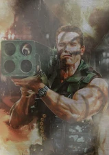 FAME: ARNOLD SCHWARZENEGGER “COMMANDO” ULTIMATE SPOT FOIL C2E2 2025 - IN HAND