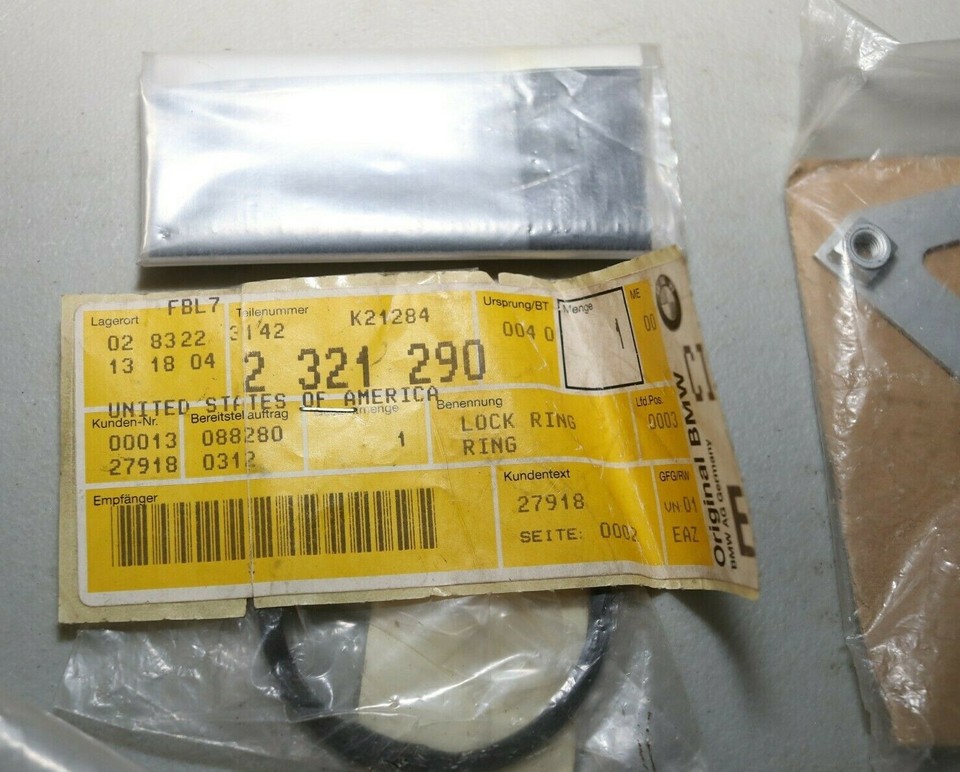 BMW K1200LT Parts Lot Bolt For Front Suspension Trailing Arm OEM 31 42