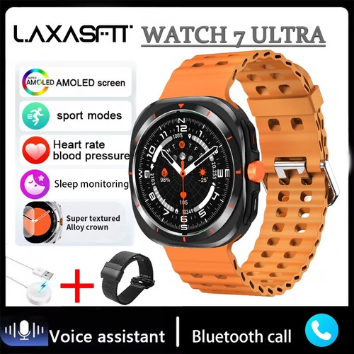 Watches 7 Smartwatch Bluetooth Talk HD AMOLED Screen Fitness Tracker Monitoring - 第 10/32 張圖片