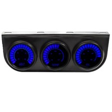 Blue LED Digital Volt Temperature and Oil 3 G...