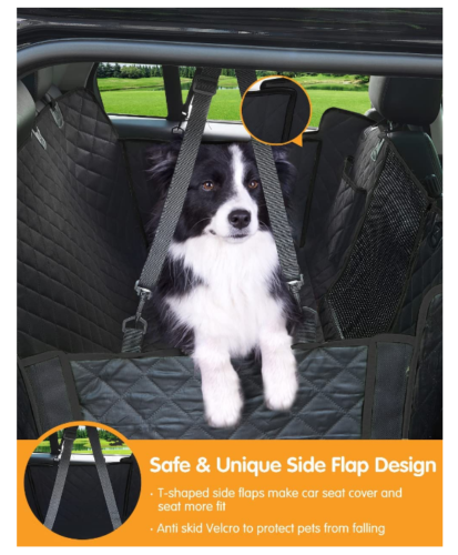 nzonpet 4-in-1 Hunde Autositzbezug 100% Wasserdicht Kratzfest Hundehängematte Wi... - Bild 3 von 6
