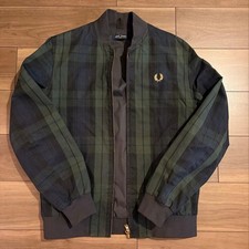 Fred Perry Waxed Cotton Jacket S Slim Fit, Men's, Tan, Durable Material