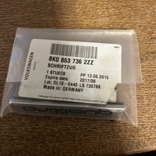 Original Audi  Schriftzug quattro  Kühlergrill 8K0 853 736 2ZZ