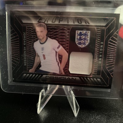 2021-22 Panini Obsidian Eruption Electric Etch Red Pulsar /44 Jordan Henderson