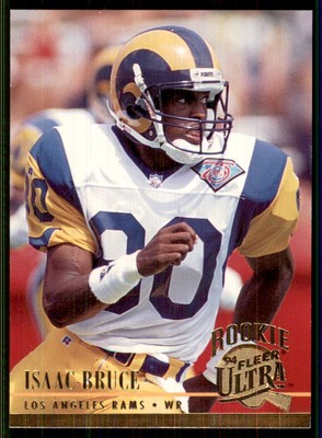 1994 Fleer Ultra #426 Isaac Bruce RC Los Angeles Rams