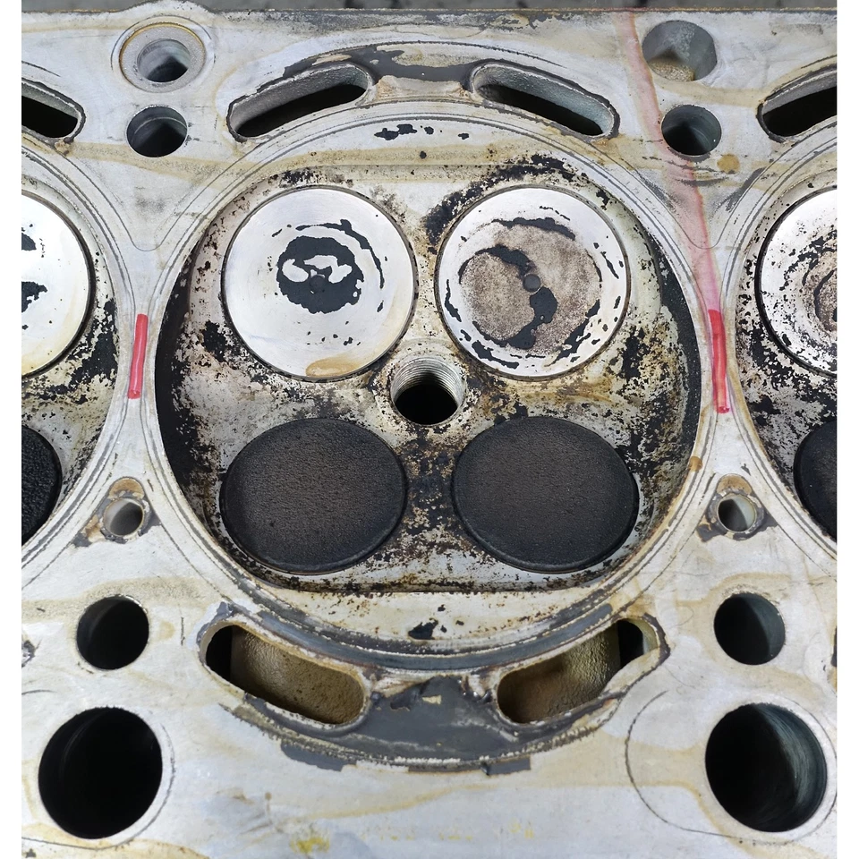 1999-2003 BMW E38 740 E39 540 M62TU 4.4L Right Bank 1 Cylinder Head 1-4 OE - Imagem 4 de 4