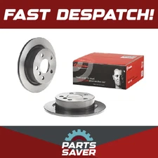 2x Brake Discs Pair Solid fits MINI ONE F55, F56 1.5D Rear 2014 on B37C15A 259mm