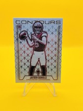 2024 Panini Phoenix - Contours Jayden Daniels #CON-JDS Commanders Rookie (a)