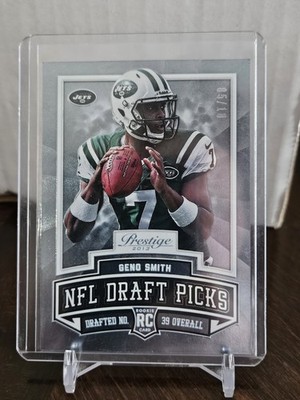 2013 Prestige Geno Smith RC /10 | NFL Draft Picks Rookie | Raiders QB | RARE