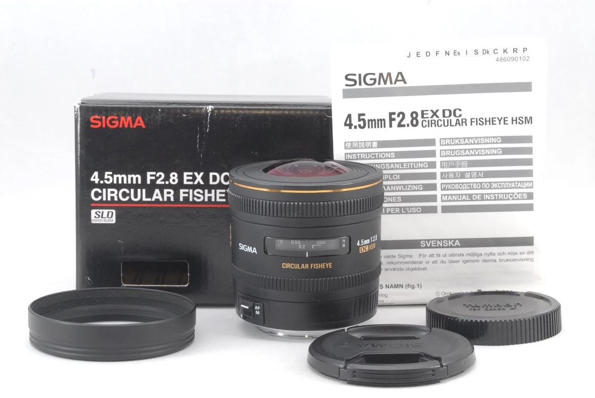 Sigma 4.5mm Focal Camera Lenses for sale | eBay