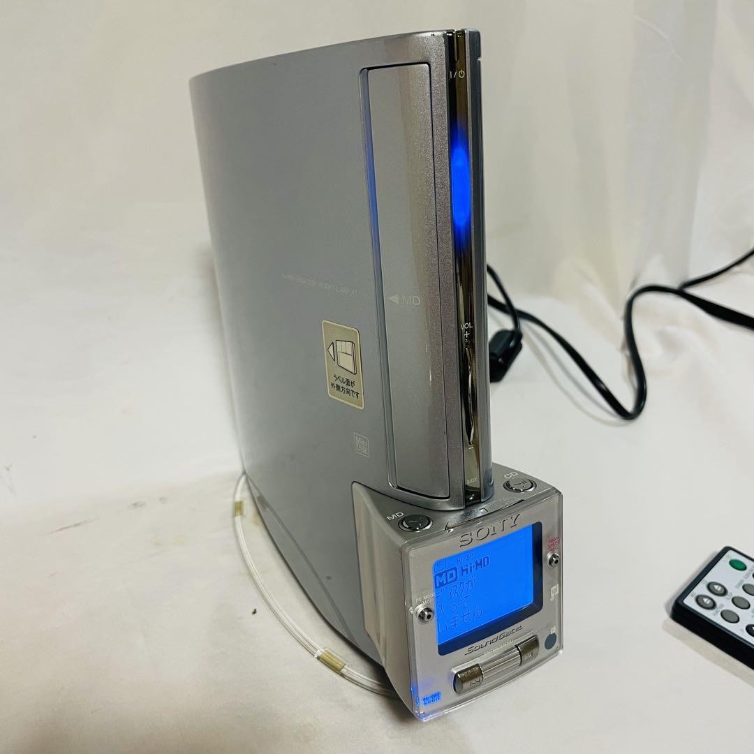 ラジオ・コンポ SONY Hi-MD DESKTOP AUDIO LAM-X1 Sony LAM-X1 Hi-MD MiniDisc / CD PC Stereo - NetMD USB [TESTED