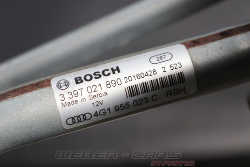 Audi Scheibenwischeraufnahme Motor Gestänge 4G1955023C OEM A6 S6 RS6 S7 RS7 4G - Afbeelding 10 van 11