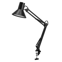 Led Klemmlampe Schwarz Osram Dimmbar H:67 Cm Flexibel Schreibtisch Lampe BüRo