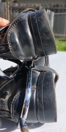 Devon Aire Camden Damengröße 8. Hohe Lederreitstiefel schwarz humane Sporen - Bild 19 von 22