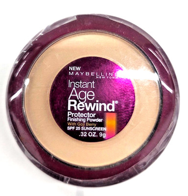 NEW Maybelline Instant Age Rewind Protector Finishing Powder CREAMY NATURAL