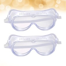 2pcs Multifunctional Windproof Glasses Unique Protective Glasses Transparent