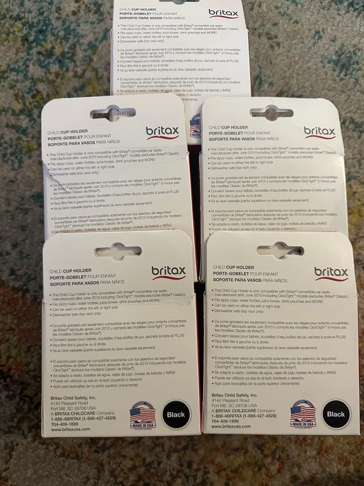 Новый Britax черный детский подстаканник сделано в США - Изображение 3 из 3