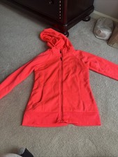 Under Armour Women's Storm Fleece Jogger Jacket Small Pink Full Zip Excellent