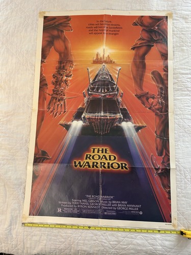 Mad Max 2 The Road Warrior 1981 Original Movie Poster One-Sheet 27x41