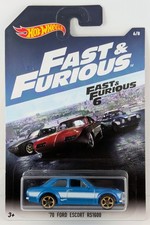 '70 Ford Escort R1600 / Blue / Hot Wheels / Fast & Furious / 2017