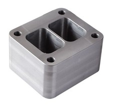 Ppe T4 Riser Block No Wastegate Fits Gm 6.6l Duramax Turbo Billet Steel Kit