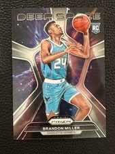 2023-24 Panini Prizm NBA Brandon Miller Deep Space RC Insert #2 Hornets  Rookie