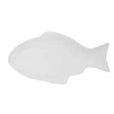 Fish Plate Fish Plate Ceramic Serving Platter Dish Fish Shape Textured Servin...