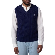 Polo Ralph Lauren Men's Aran-Knit Cotton Sweater Vest