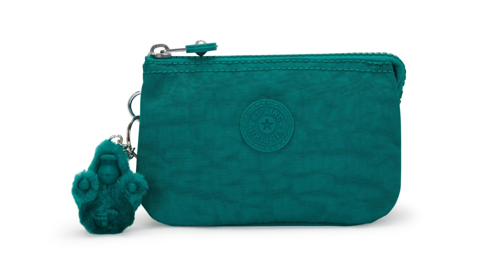 Kipling CREATIVITY S Small Purse - Outspoken Green RRP £24 (FURRY MONKEY)